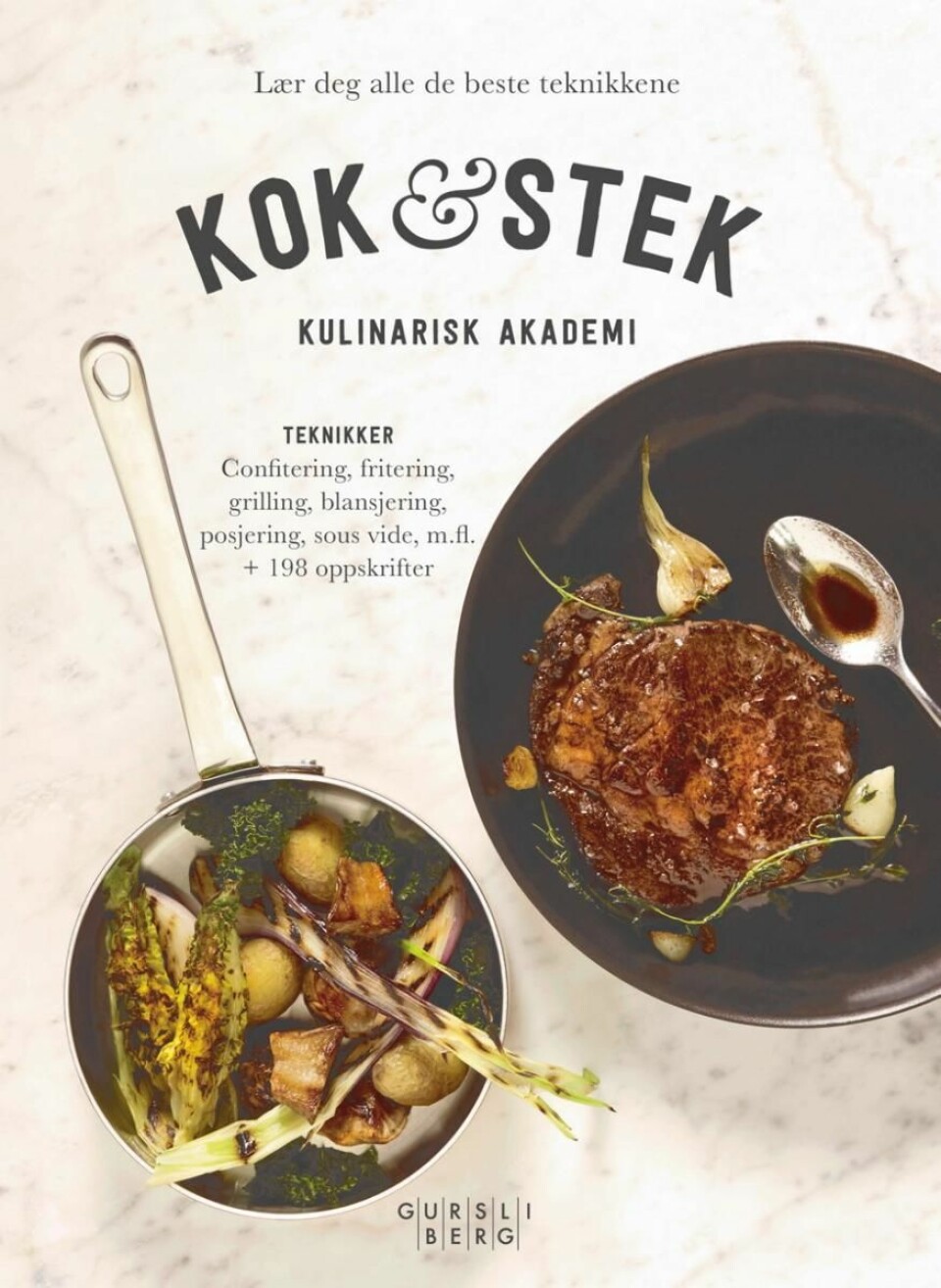 Kulinarisk Akademi har gitt ut tre bøker, deriblant prisbelønte «Kok & stek». (Foto: Paul Paiewonsky)