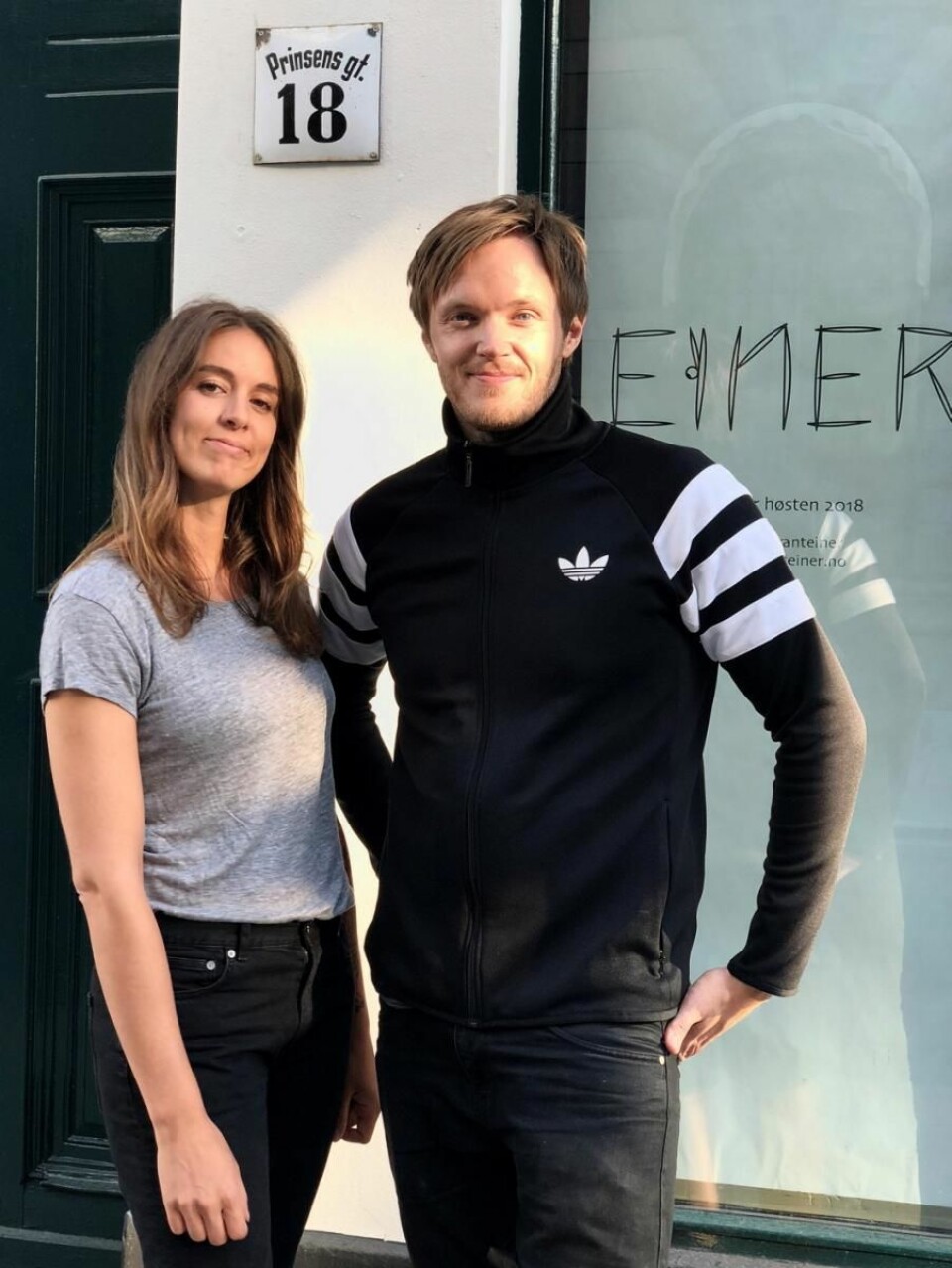 Sara Johansson skal lede Einbar, mens Svein Trandem er kjøkkensjef og daglig leder for Restaurant Einer. (Foto: Restaurant Einer)
