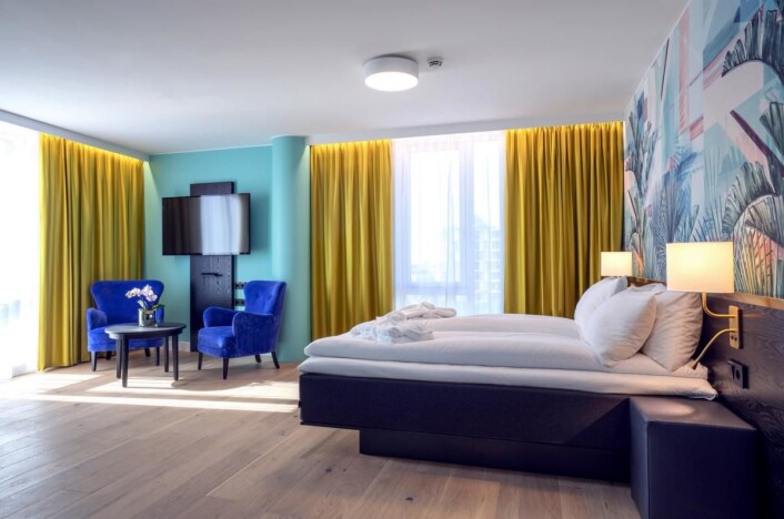 Thon Hotel Storo er et helt nytt hotell i Oslo. (Foto: Thon Hotels) Thon Hotel Storo er et helt nytt hotell i Oslo. (Foto: Thon Hotels)