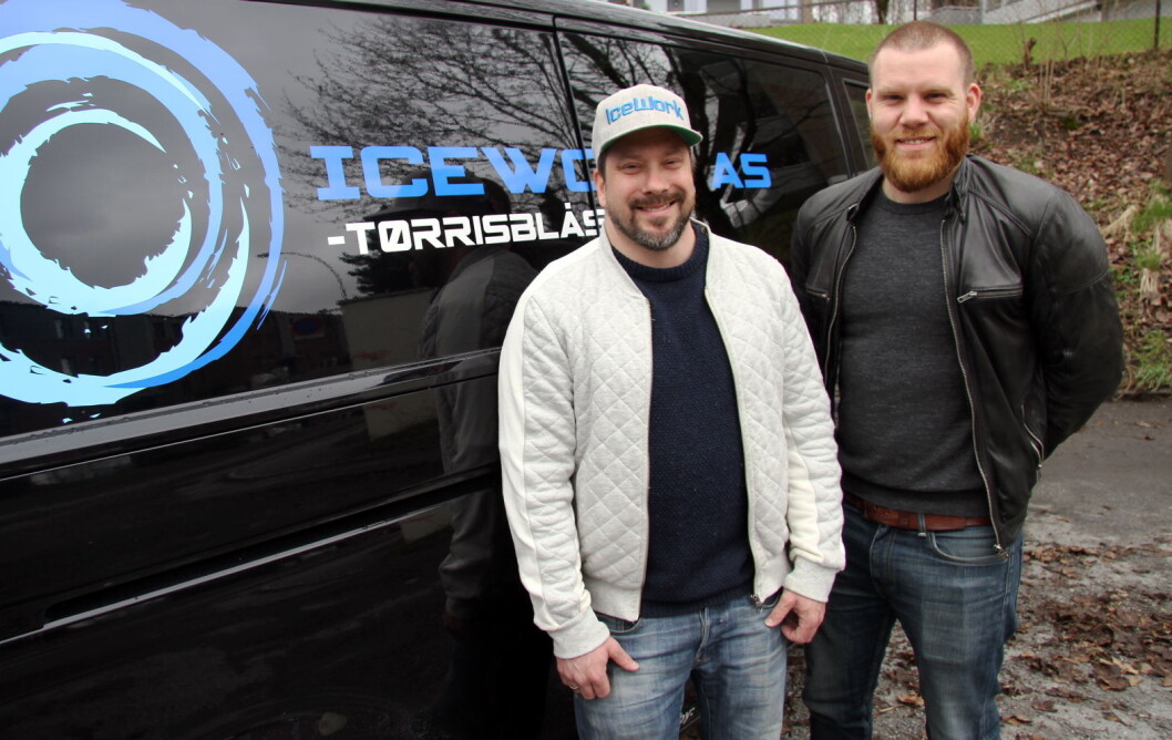 Brødrene Kim Andersen (til venstre) og Hans-Petter Nygård driver Icework. (Foto: Morten Holt) Brødrene Kim Andersen (til venstre) og Hans-Petter Nygård driver Icework. (Foto: Morten Holt)