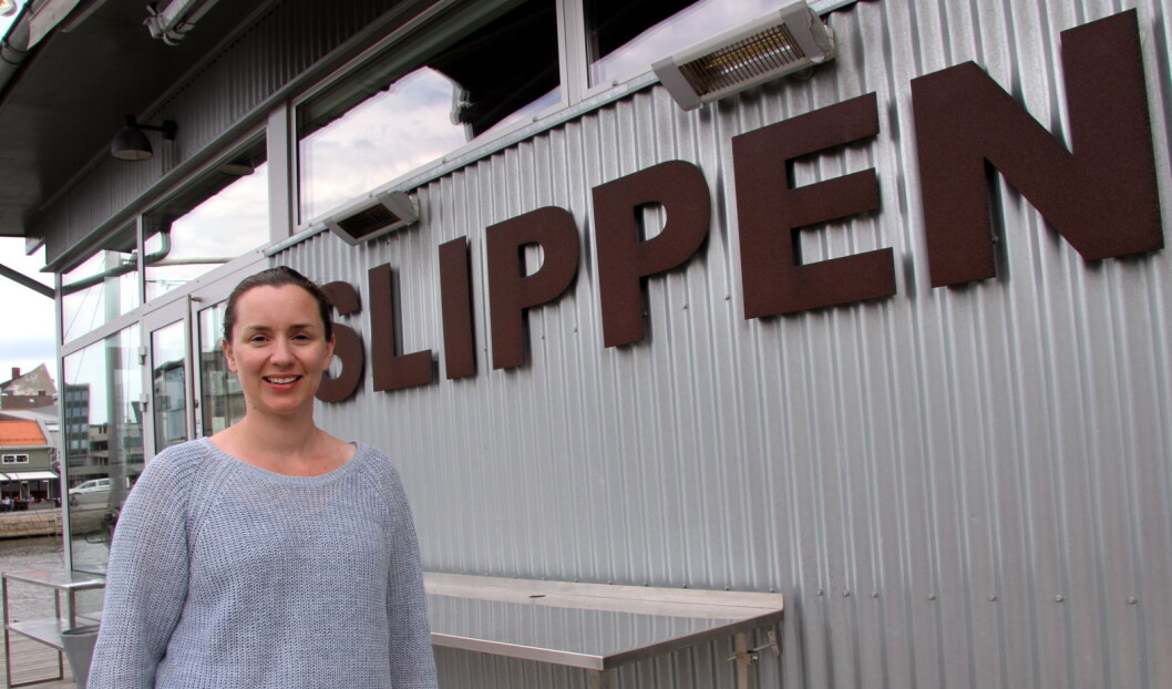 Ingeborg Nygaard er daglig leder for Slippen i Fredrikstad. (Foto: Morten Holt) Ingeborg Nygaard er daglig leder for Slippen i Fredrikstad. (Foto: Morten Holt)