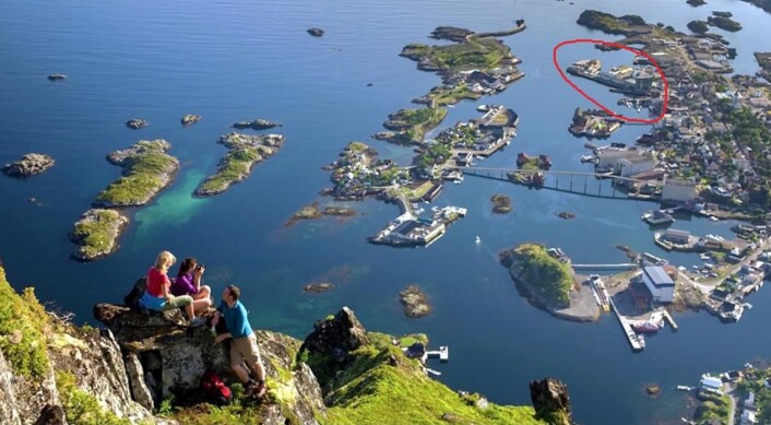 Det er i dette området utenfor Thon Hotel Lofoten at det nye hotellet skal bygges. (Foto: VisitNorway) Det er i dette området utenfor Thon Hotel Lofoten at det nye hotellet skal bygges. (Foto: VisitNorway)