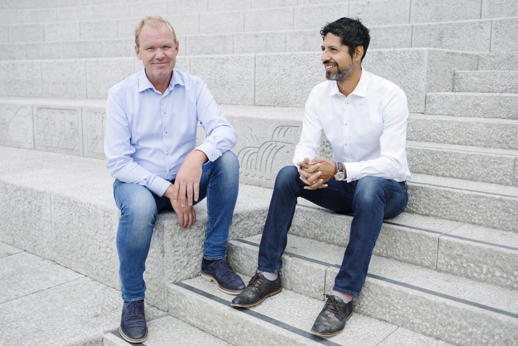 Finn Vetle Hansen og Håkon Wåge-Lorentzen. (Foto: Charlotte Sverdrup) Finn Vetle Hansen og Håkon Wåge-Lorentzen. (Foto: Charlotte Sverdrup)