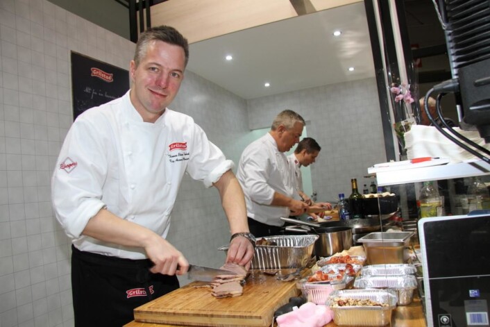 Thomas Ekenes-Fosback er kaptein på tidenes første kokkelandslag i Community Catering. (Foto: Morten Holt) Thomas Ekenes-Fosback er kaptein på tidenes første kokkelandslag i Community Catering. (Foto: Morten Holt)