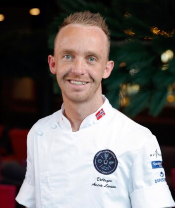 André Larsen er blant finalekokkene. (Foto: NKL) André Larsen er blant finalekokkene. (Foto: NKL)