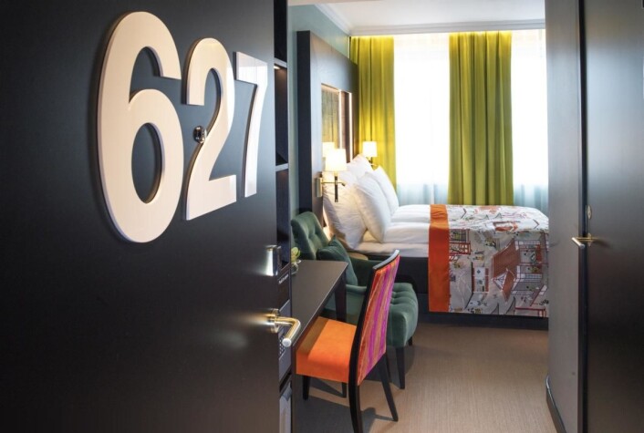 Thon Hotel Stavanger har 147 rom. (Foto: Thonhotels.no) Thon Hotel Stavanger har 147 rom. (Foto: Thonhotels.no)