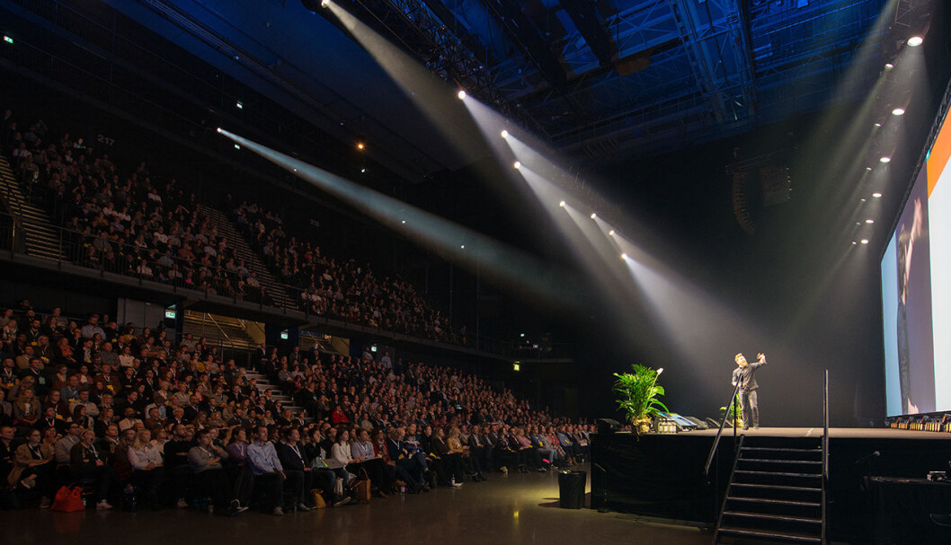Webdagene nummer 13 arrangeres fra 17. til 19. oktober 2018. Fagkonferansen er Nordens største om digitale brukeropplevelser. (Foto: Webdagene) Webdagene nummer 13 arrangeres fra 17. til 19. oktober 2018. Fagkonferansen er Nordens største om digitale brukeropplevelser. (Foto: Webdagene)