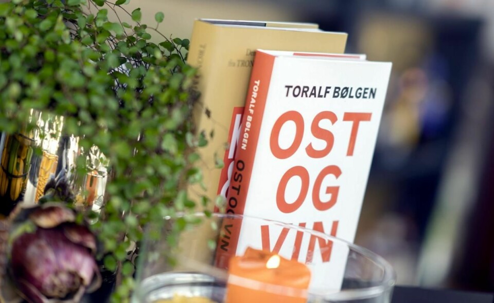 Toralf Bølgen står bak en rekke bøker om vinens fortreffeligheter. (Foto: Bølgen & Moi)