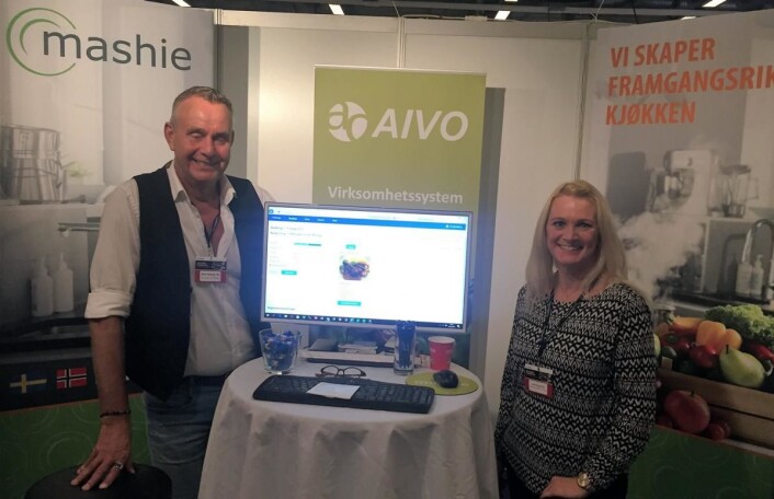 Gunnar Andreas Roten og Camilla Skøien Tillung fra Aivo Norge AS. (Foto: Arne Dalseng) Gunnar Andreas Roten og Camilla Skøien Tillung fra Aivo Norge AS. (Foto: Arne Dalseng)