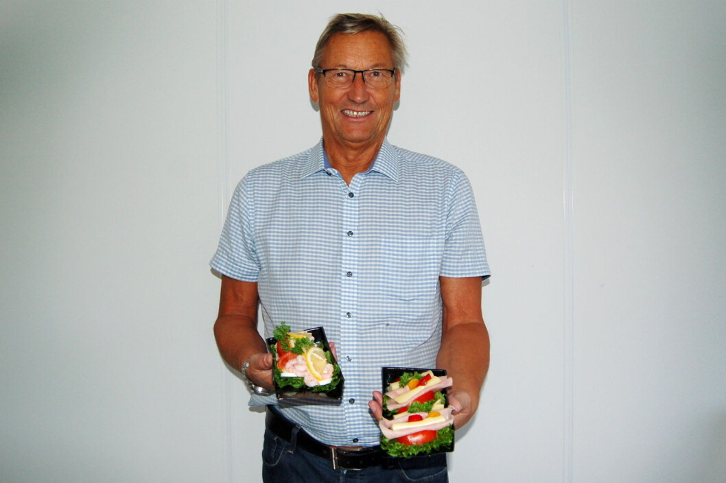 Kjell Helge Korsnes og MP Storkjøkken har utviklet et baguettesystem. (Foto: MP Storkjøkken) Kjell Helge Korsnes og MP Storkjøkken har utviklet et baguettesystem. (Foto: MP Storkjøkken)