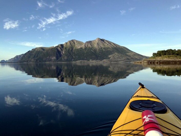 Fra Steigen med utsikt mot Hamarøy. (Foto: Morten Holt) Fra Steigen med utsikt mot Hamarøy. (Foto: Morten Holt)