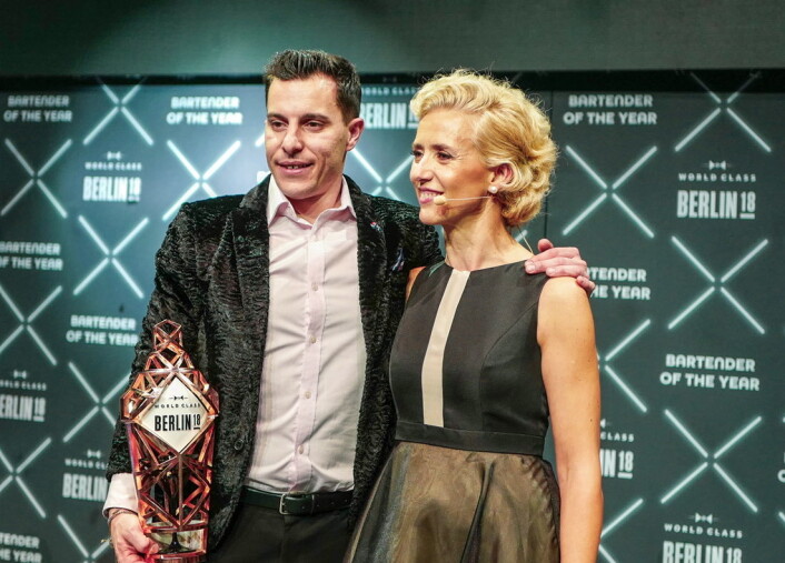 Orlando Marzo vant «Global World Class Bartender of the Year» 2018. (Foto: Helle Øder Valebrokk) Orlando Marzo vant «Global World Class Bartender of the Year» 2018. (Foto: Helle Øder Valebrokk)