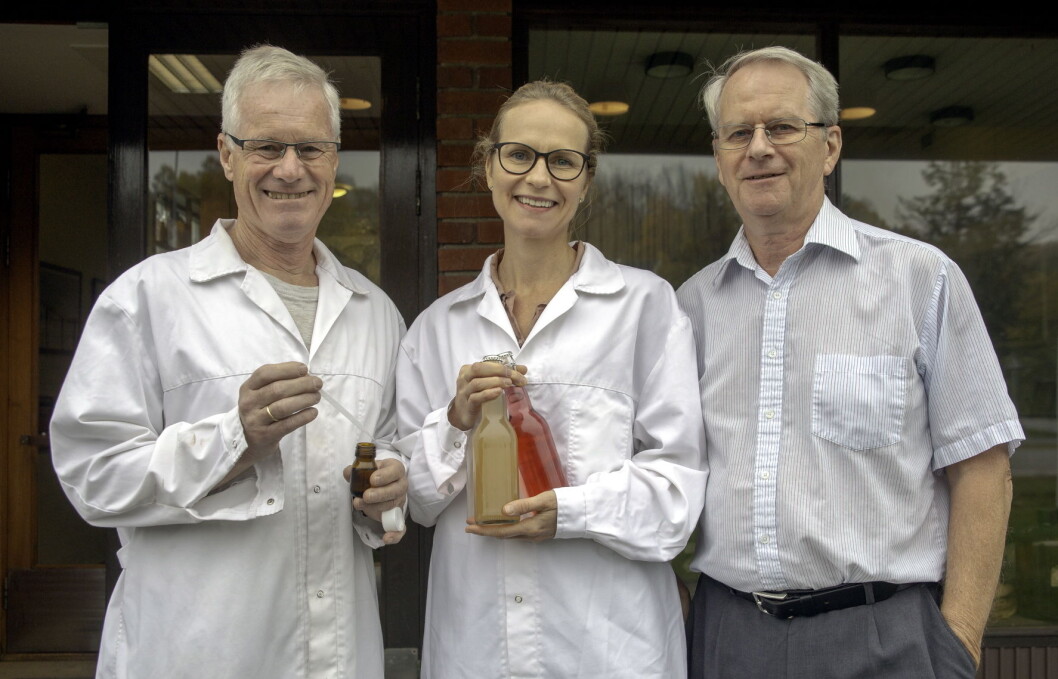 Fjerde og femte generasjon hos Storms AS, fra venstre Einar, Annette og Rolf Storm. (Foto: Storms AS) Fjerde og femte generasjon hos Storms AS, fra venstre Einar, Annette og Rolf Storm. (Foto: Storms AS)