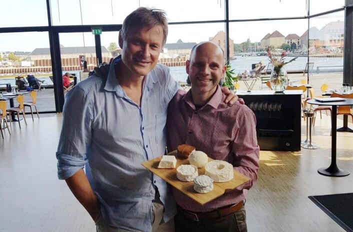 Bo Jensen og Claus Meyer. (Foto: Privat) Bo Jensen og Claus Meyer. (Foto: Privat)
