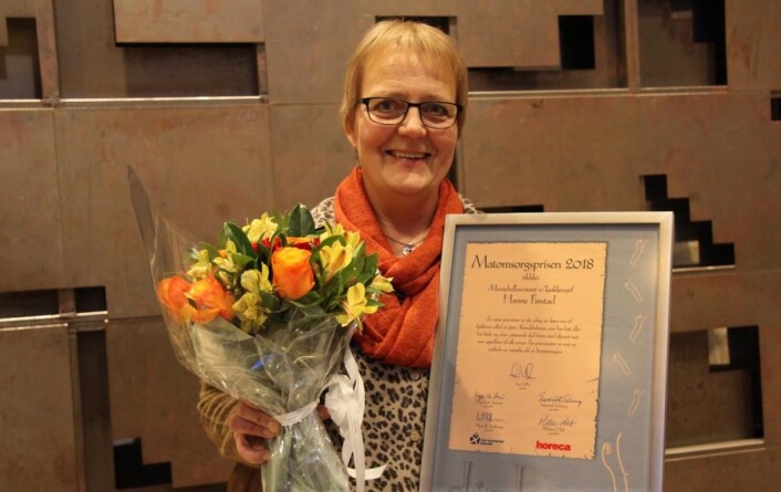 Kjøkkensjef på Montebellosenteret, Hanne Finstad. (Foto: Morten Holt) Kjøkkensjef på Montebellosenteret, Hanne Finstad. (Foto: Morten Holt)
