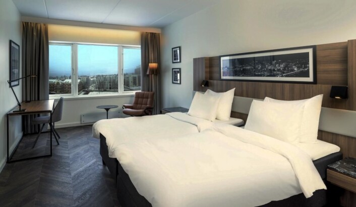Du finner 185 rom på Radisson Blu Hotel Nydalen. (Foto: Radisson Hotel Group) Du finner 185 rom på Radisson Blu Hotel Nydalen. (Foto: Radisson Hotel Group)
