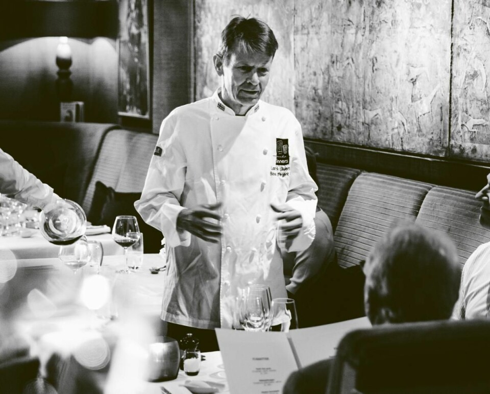 Lars Erik Underthun er en av Norges mest meritterte kokker. (Foto: Feinschmecker)