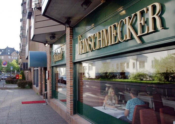 Restaurant Feinschmecker på Frogner. (Foto: Morten Holt) Restaurant Feinschmecker på Frogner. (Foto: Morten Holt)