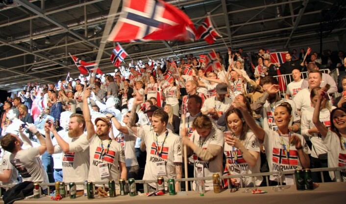 Det har vært mye norsk jubel i Bocuse d'Or-konkurransene gjennom tidene. (Foto: Morten Holt) Det har vært mye norsk jubel i Bocuse d'Or-konkurransene gjennom tidene. (Foto: Morten Holt)