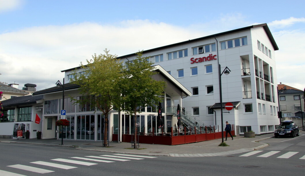 Scandic Central i Elverum. (Foto: Morten Holt)