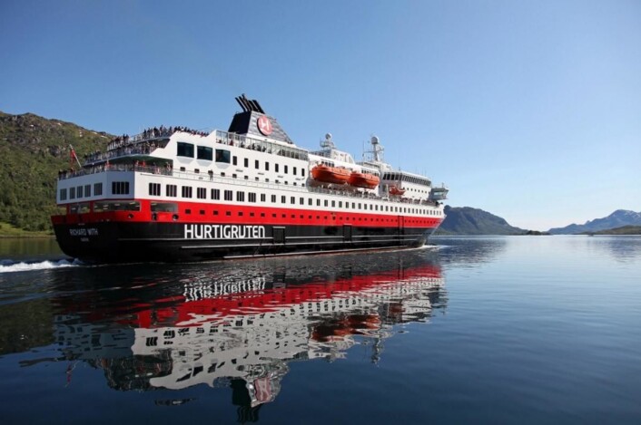 MS Richard With. (Foto: Hurtigruten) MS Richard With. (Foto: Hurtigruten)