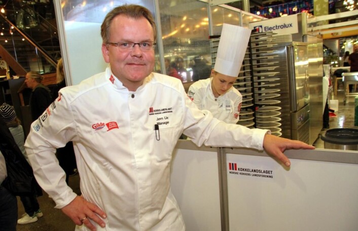 Jørn Lie er manager for to av de tre norske kokkelandslagene. (Foto: Morten Holt) Jørn Lie er manager for to av de tre norske kokkelandslagene. (Foto: Morten Holt)