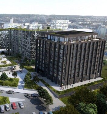 Hotellet i Økern Portal, som åpnes første kvartal 2022, får 224 rom. (Illustrasjon: Økern Portal) Hotellet i Økern Portal, som åpnes første kvartal 2022, får 224 rom. (Illustrasjon: Økern Portal)