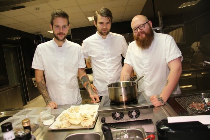 Jimmy Øien, Christopher G. Christiansen og Mads Revheim-Skjolden. (Foto: Morten Holt) Jimmy Øien, Christopher G. Christiansen og Mads Revheim-Skjolden. (Foto: Morten Holt)