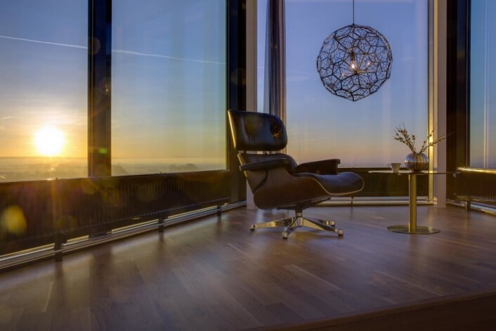 Utsikt fra en av suitene på Radisson Blu Hotel Lund. (Foto: Radisson Hotel Group) Utsikt fra en av suitene på Radisson Blu Hotel Lund. (Foto: Radisson Hotel Group)