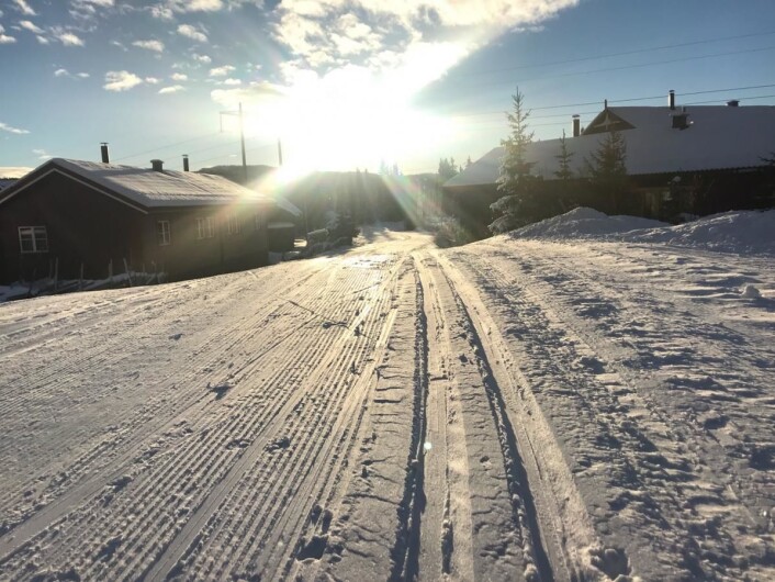 Det er nå 15 kilometer for klassisk langrenn og 40 kilometer med for skøyting på Skeikampen. (Foto: Thon Hotel Skeikampen) Det er nå 15 kilometer for klassisk langrenn og 40 kilometer med for skøyting på Skeikampen. (Foto: Thon Hotel Skeikampen)