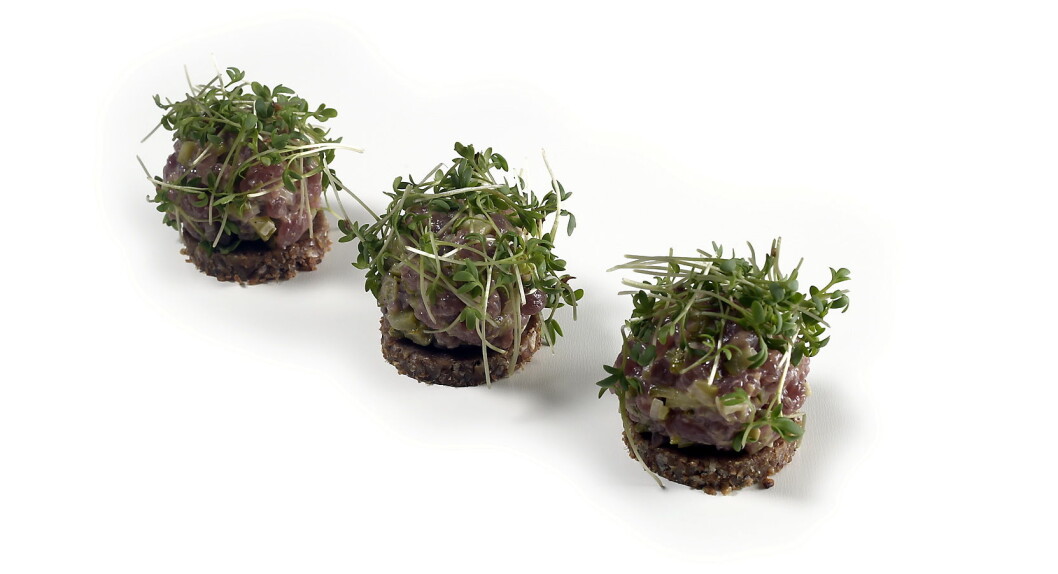 Tartar de Bouf Angus Jæren (Foto: Impulsfoto) Tartar de Bouf Angus Jæren (Foto: Impulsfoto)