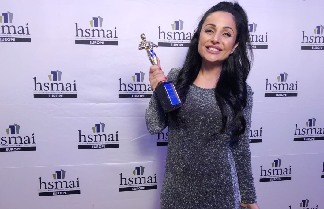 Zohra Palani, som er hotelldirektør på Thon Hotel Ullevaal Stadion er kåret til «Årets unge hotelier» 2018 under HSMAI Awards. (Foto: HSMAI/Thon Hotels) Zohra Palani, som er hotelldirektør på Thon Hotel Ullevaal Stadion er kåret til «Årets unge hotelier» 2018 under HSMAI Awards. (Foto: HSMAI/Thon Hotels)