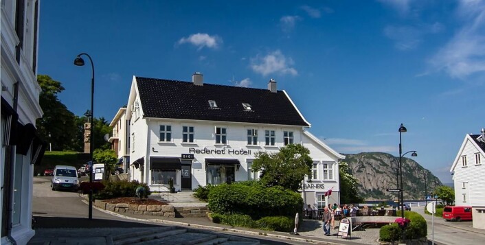 Rederiet Hotell i Farsund er ett av Team Hotels' hoteller. (Foto: De Historiske)