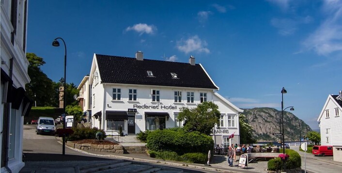 Rederiet Hotell i Farsund er ett av Team Hotels' hoteller. (Foto: De Historiske) Rederiet Hotell i Farsund er ett av Team Hotels' hoteller. (Foto: De Historiske)