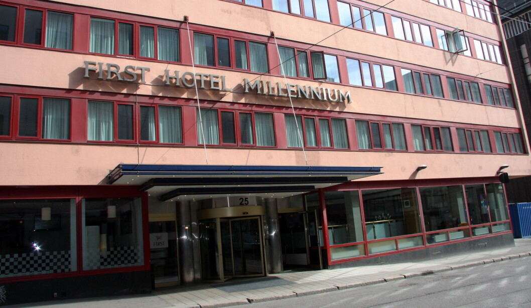 First Hotel Milennium i Oslo er rangert blant de 100 beste forretningshotellene i verden av Egencia. (Foto: Morten Holt) First Hotel Milennium i Oslo er rangert blant de 100 beste forretningshotellene i verden av Egencia. (Foto: Morten Holt)