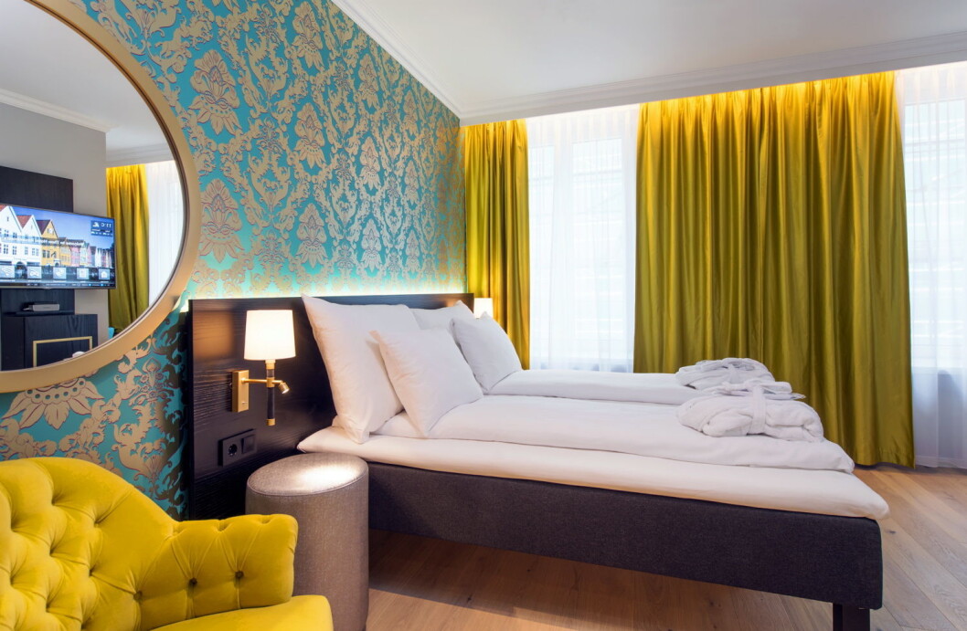 Thon Hotel Rosenkrantz Bergen er et nyoppusset konferansehotell med 129 rom. (Foto: Thon Hotels) Thon Hotel Rosenkrantz Bergen er et nyoppusset konferansehotell med 129 rom. (Foto: Thon Hotels)