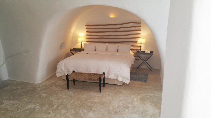 Iconic Santorini i Santorini. (Foto: Hotels.com) Iconic Santorini i Santorini. (Foto: Hotels.com)