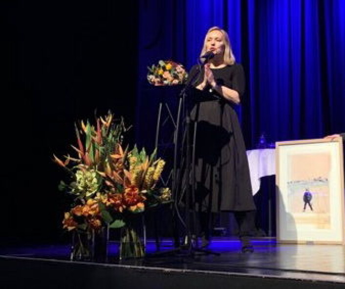 Hederspris til Torill Renaa. (Foto Renaa) Hederspris til Torill Renaa. (Foto Renaa)