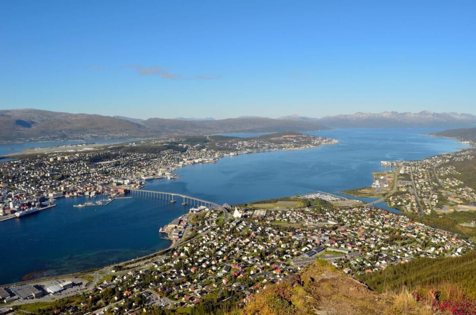 Betsson tror verken Tromsø (bildet) eller Bergen blir tilgodesett med Michelin-stjerne denne gangen heller. (Foto: Colourbox.com)