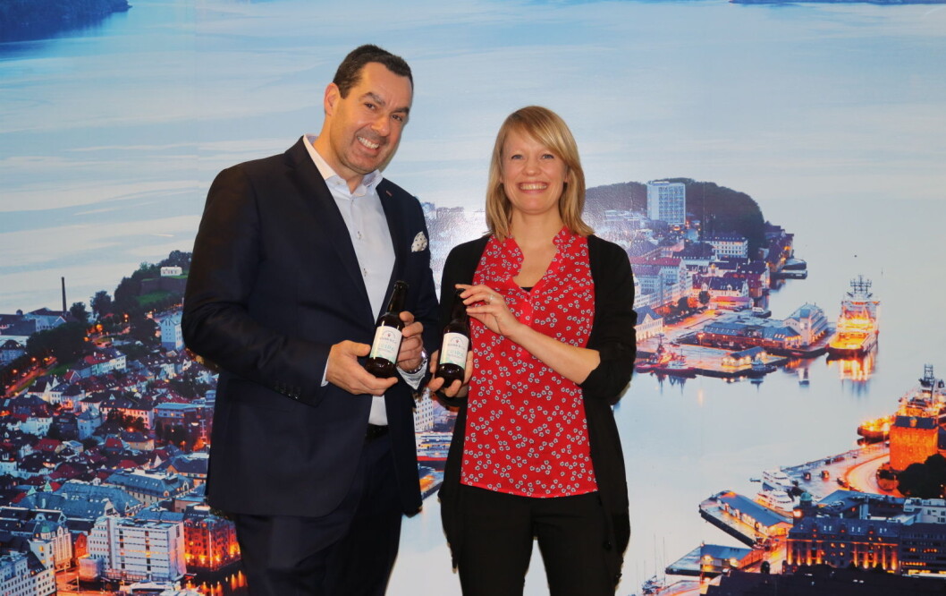 Morten Malting hos Scandic Hotels sammen med Klokk & Co-gründer Kristine Lund. Morten Malting hos Scandic Hotels sammen med Klokk & Co-gründer Kristine Lund.