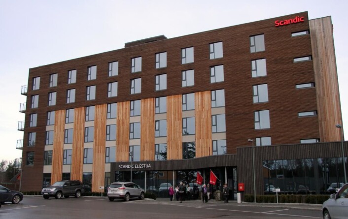 Scandic Elgstua ønsker ny kongresshall. (Foto; Morten Holt) Scandic Elgstua ønsker ny kongresshall. (Foto; Morten Holt)