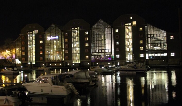 Radisson Blu Royal Garden Hotel ligger ved Nidelva. (Foto: Morten Holt) Radisson Blu Royal Garden Hotel ligger ved Nidelva. (Foto: Morten Holt)