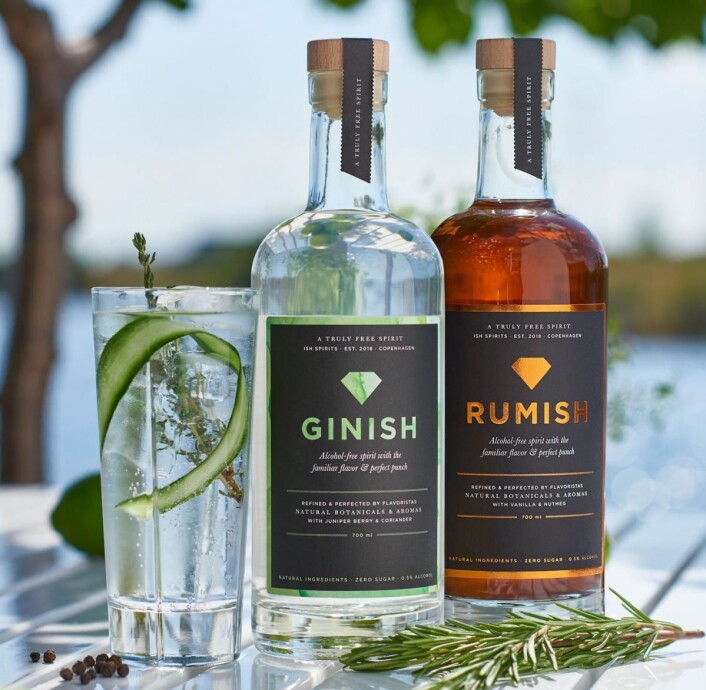 Produktserien består foreløpig av Ginish og Rumish (Foto: Ish Spirits) Produktserien består foreløpig av Ginish og Rumish (Foto: Ish Spirits)