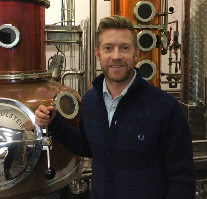 Jarle Nereng hos Det Norske Brenneri. (Foto: Det Norske Brenneri) Jarle Nereng hos Det Norske Brenneri. (Foto: Det Norske Brenneri)