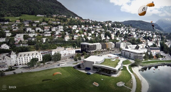 Voss får et nytt hotell i januar 2020. (Illustrasjon: Scandic/Dark) Voss får et nytt hotell i januar 2020. (Illustrasjon: Scandic/Dark)