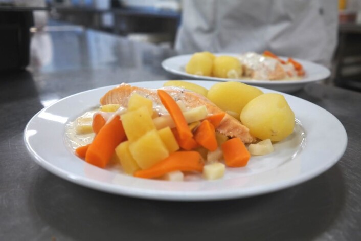 Pasienter i Sykehuset Innlandet får varm middag når de ønsker det. (Foto: Sykehuset Innlandet) Pasienter i Sykehuset Innlandet får varm middag når de ønsker det. (Foto: Sykehuset Innlandet)