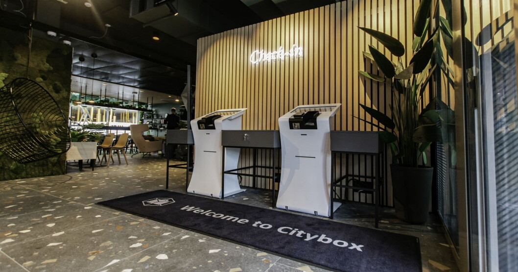 Citybox åpnet nylig enda et hotell i Bergen, på Danmarksplass. (Foto: Citybox) Citybox åpnet nylig enda et hotell i Bergen, på Danmarksplass. (Foto: Citybox)