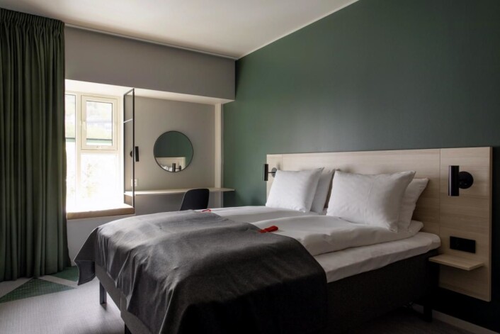 Rom på Citybox Danmarksplass. (Foto: Citybox) Rom på Citybox Danmarksplass. (Foto: Citybox)