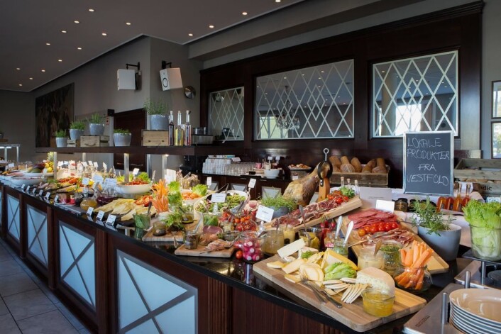 Scandic Park Sandefjords frokost er kåret til Vestfolds beste for 11. gang. (Foto: Scandic Hotels) Scandic Park Sandefjords frokost er kåret til Vestfolds beste for 11. gang. (Foto: Scandic Hotels)