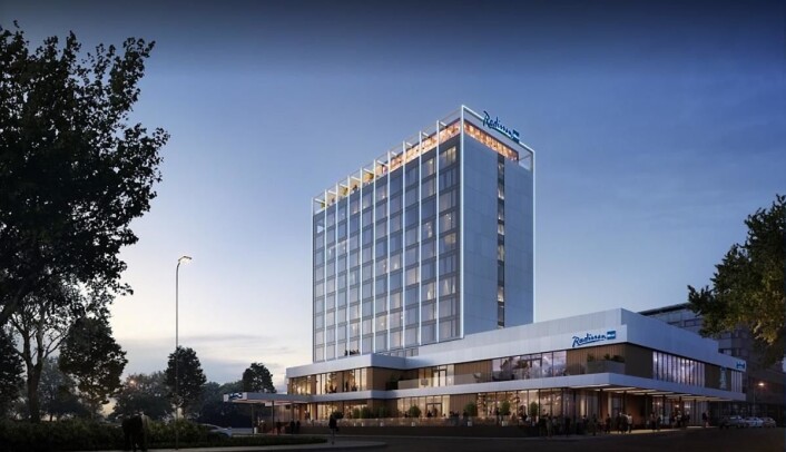 Radisson Blu Caledonien Hotel er fylkesvinner i Vest-Agder. (Foto: Radisson Hotel Group) Radisson Blu Caledonien Hotel er fylkesvinner i Vest-Agder. (Foto: Radisson Hotel Group)